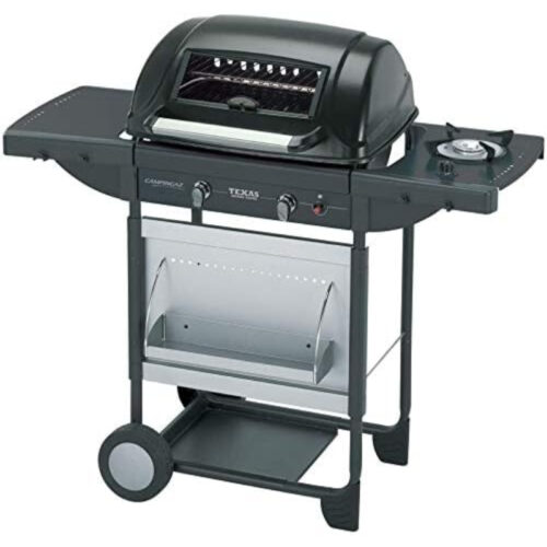 Campingaz Texas Revolution S 2 Quemadores 8.2 kW Parrillas Hierro Fundido Barbacoa Gas