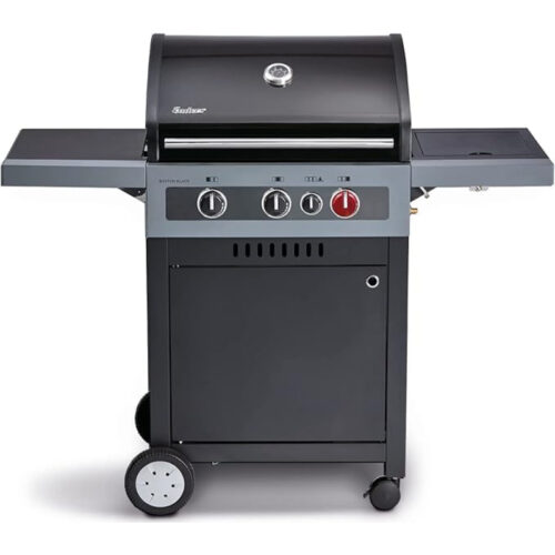 Enders Boston Black Gasgrill con Infrarrojos y Cocina Lateral