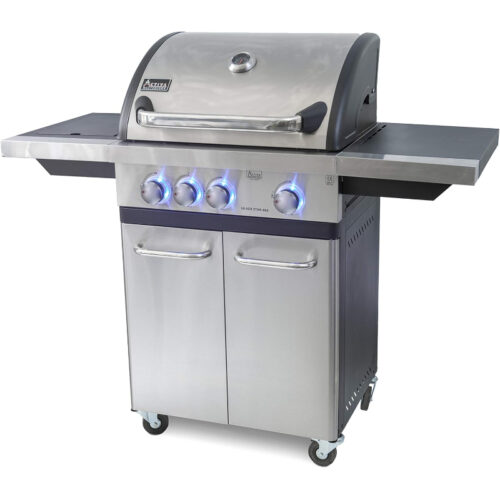 Activa Silver Star 400 3 Burners 800°C Side Burner Gas Grill